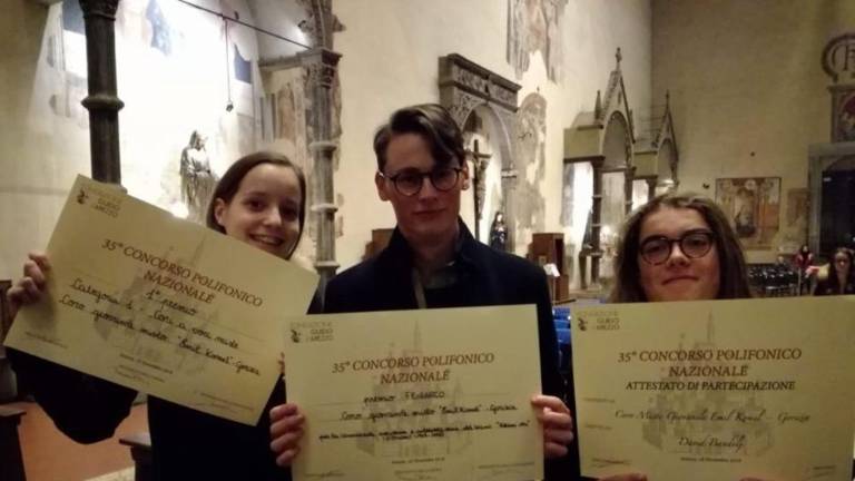 V Arezzu zmaga in drugo mesto