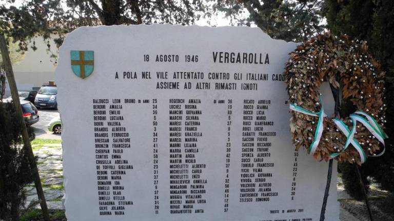 Spomnili so se žrtev Vergarole, desnica bi zanje ustanovila »dan mučencev«