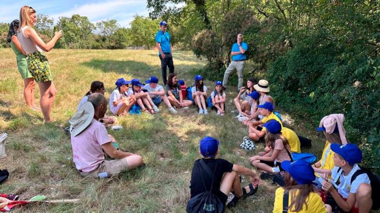 Otroci iz Harkova na počitnicah v Trstu