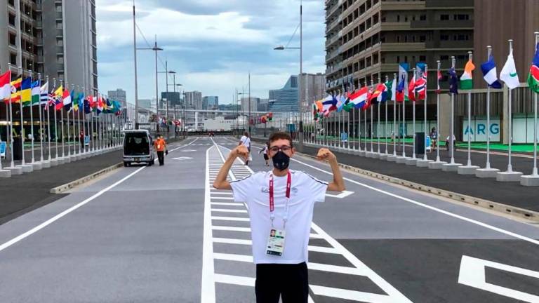 Matteo Parenzan na paralimpijskih igrah