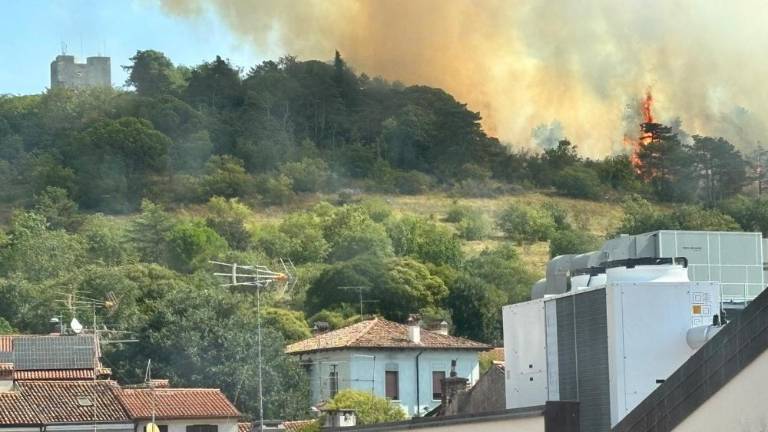 Požar za Tržičem pod nadzorom