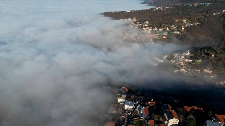 Spektakel nad Tržaškim zalivom iz zraka (foto)
