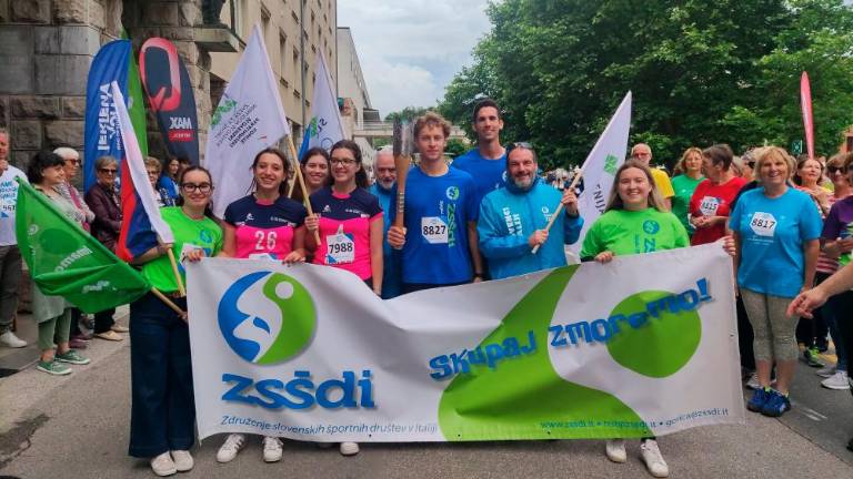 Slovenska olimpijska bakla prispela v Novo Gorico