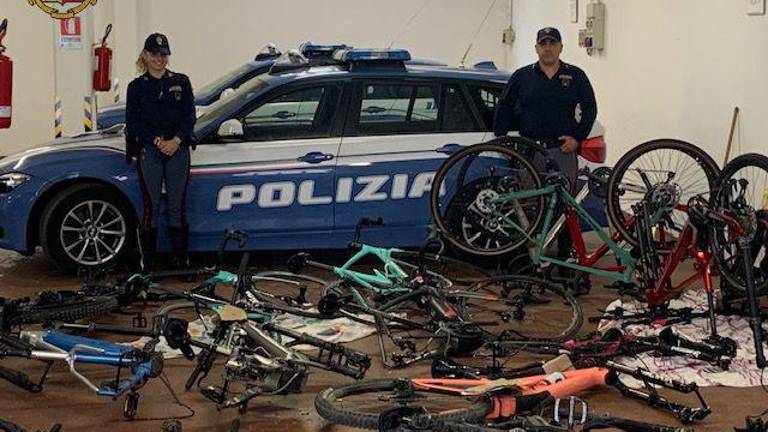 Zasegli 29 koles, ukradenih v Franciji