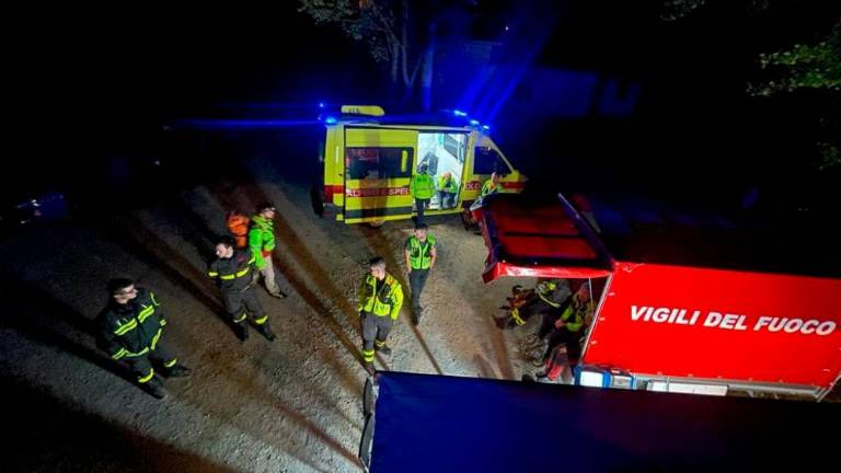 Obsežna iskalna akcija v Tolmeču