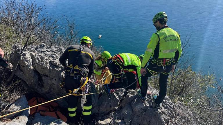 Na Rilkejevi poti padla 20 metrov v globino