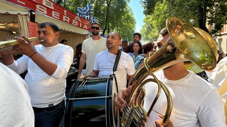 Goriške ulice tudi danes preplavili obiskovalci (FOTO)