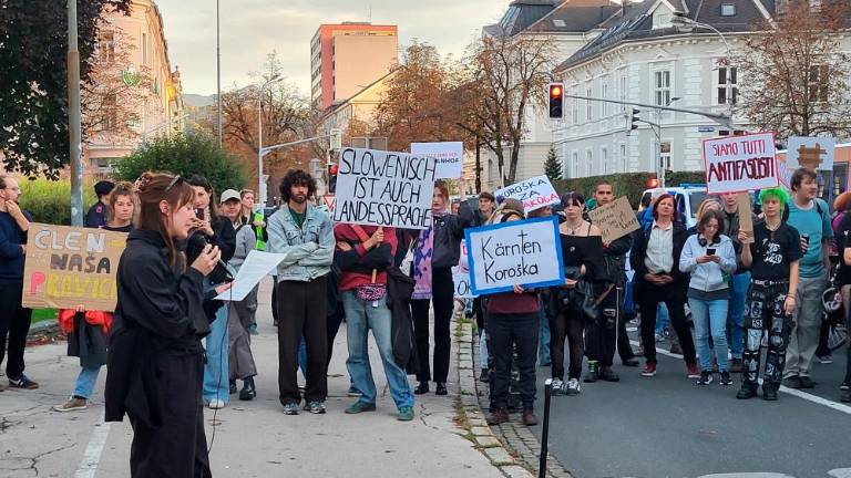 Ob obletnici koroškega plebiscita protest slovenskih študentov