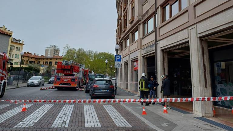 Požar v stanovanju v središču Gorice