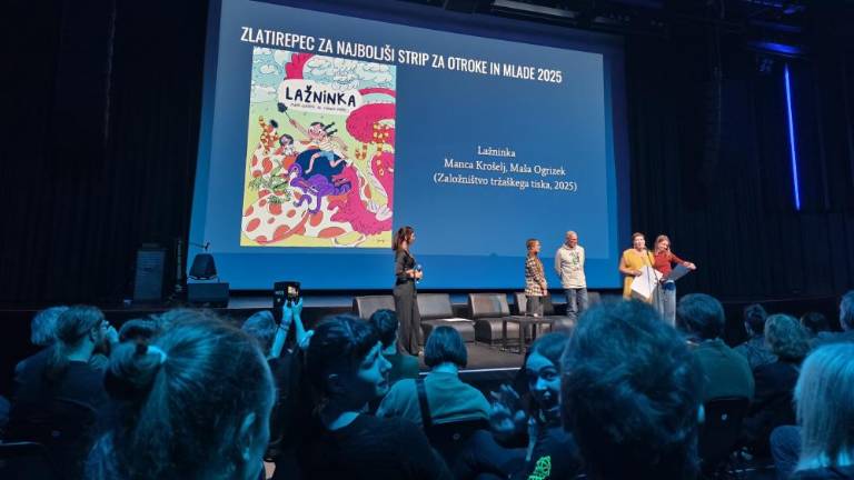 Lažninka med najboljšimi slovenskimi stripi
