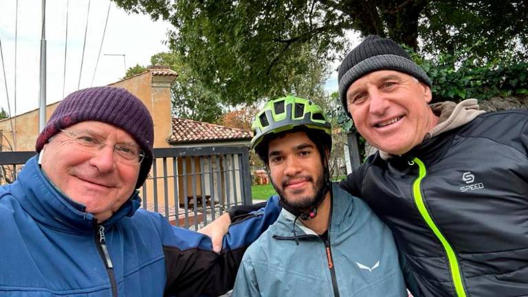 Na poti iz Indije v Italijo se je ustavil v Devinu