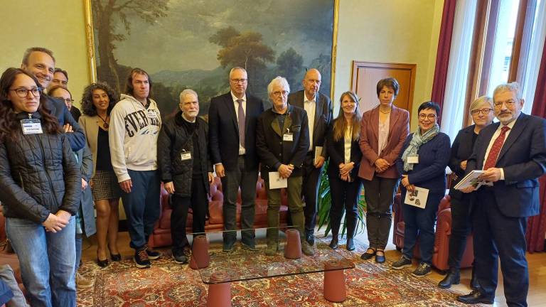 Bordin s pobudniki peticije in opozicijskimi deželnimi svetniki