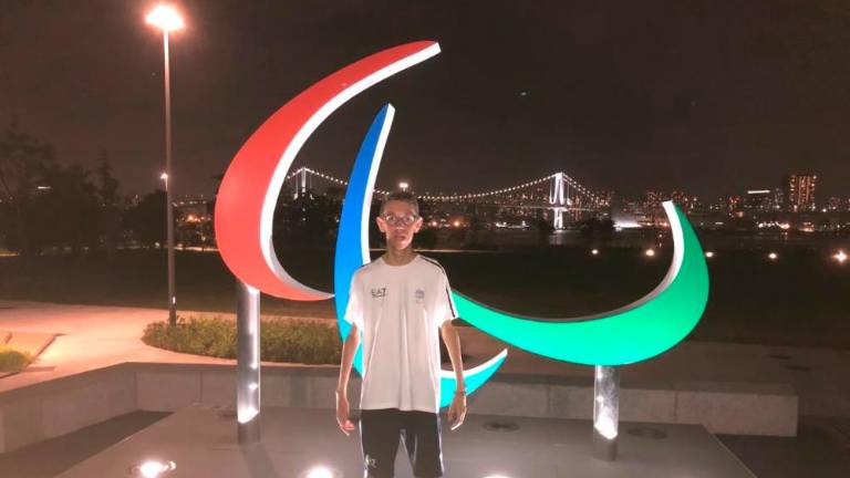 Matteo Parenzan na paralimpijskih igrah