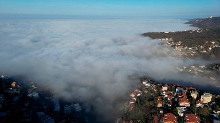 Spektakel nad Tržaškim zalivom iz zraka (foto)