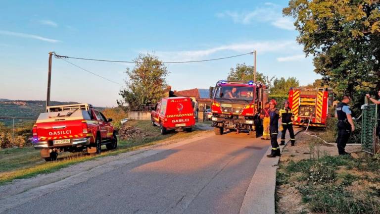 Na Škofijah štirje mladostniki ob kurjenju na prostem povzročili požar