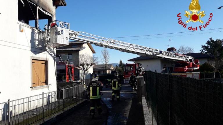 Gorela hiša v Koprivnem