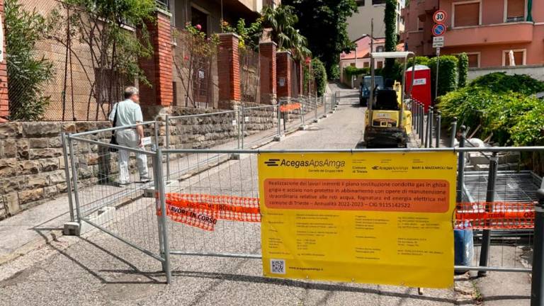 Začeli z deli v Ulici Romagna