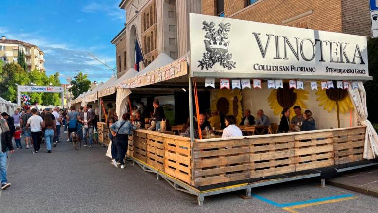 Goriške ulice tudi danes preplavili obiskovalci (FOTO)