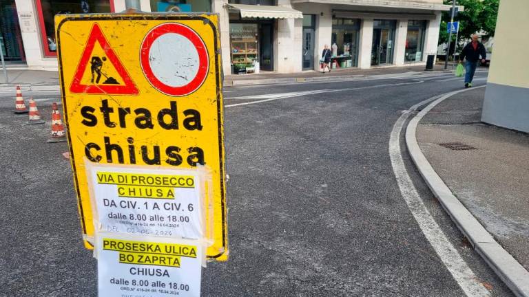 Proseška ulica zaprta za promet