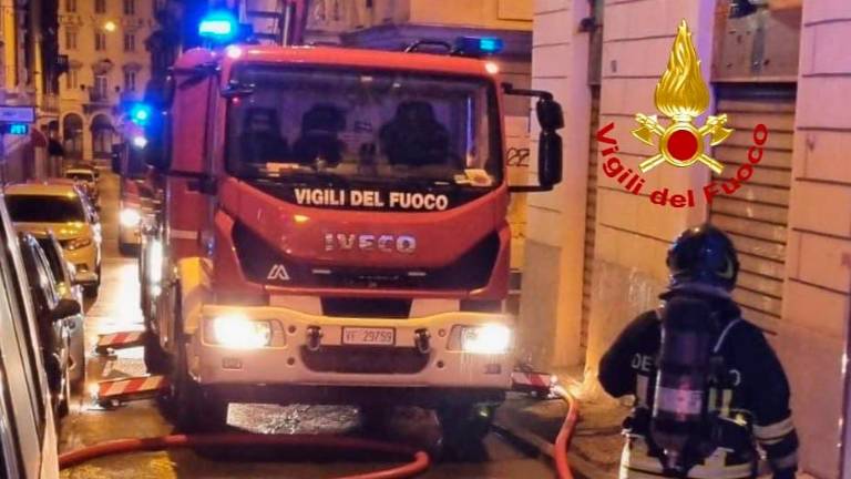 Gorelo stanovanje v Ulici Madonnina