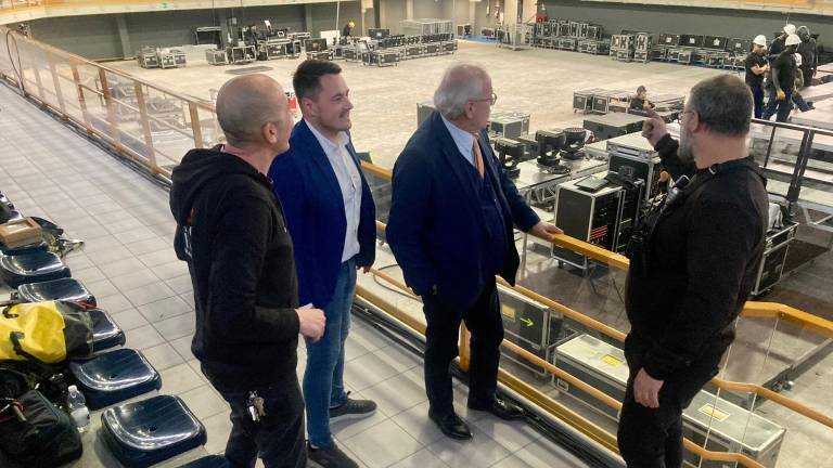 PalaBigot se pripravlja na prvi koncert