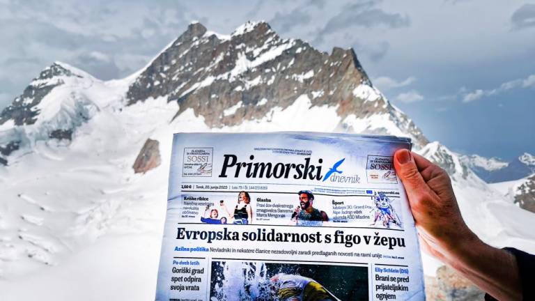 S Primorskim dnevnikom do poletno zasnežene gore Jungfrau (Švica) (<i>Meta Krese)</i>