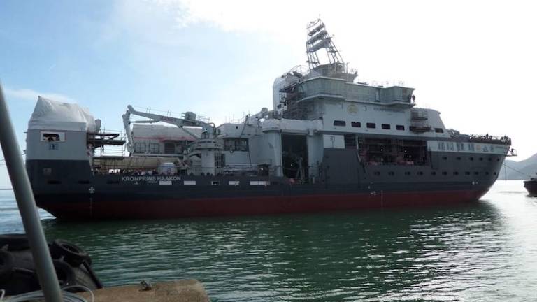 Družba Fincantieri splavila ledolomilko