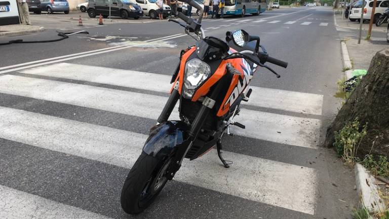 Po prometni nesreči Ul. Flavia spet prevozna