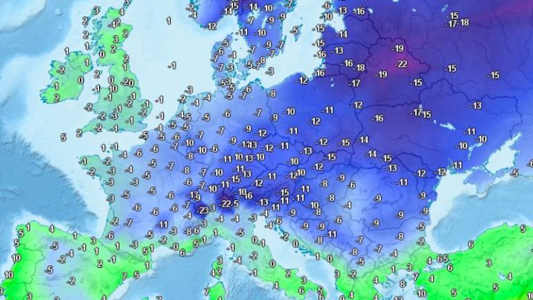 Ledeni sibirski buran močno udarja