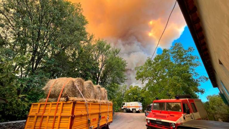 »Požar še vedno ni pod nadzorom« (video)