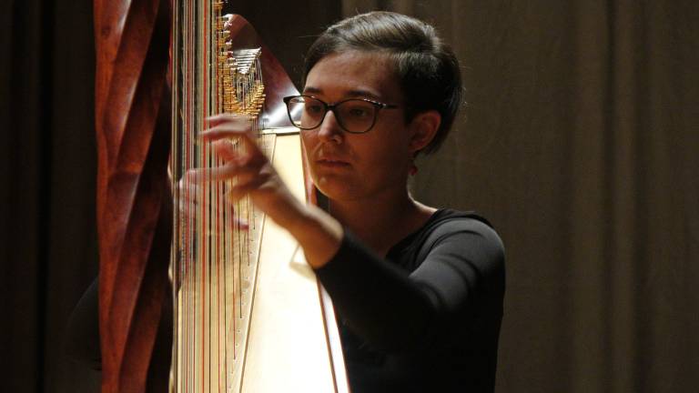 Trža&scaron;ka prva harfa v prestolnici