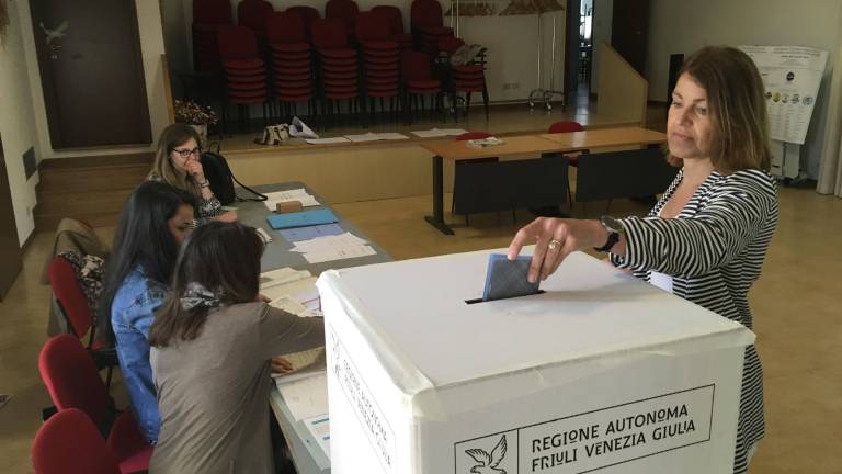 Po pre&scaron;tetju prvih glasovnic vodi Massimiliano Fedriga