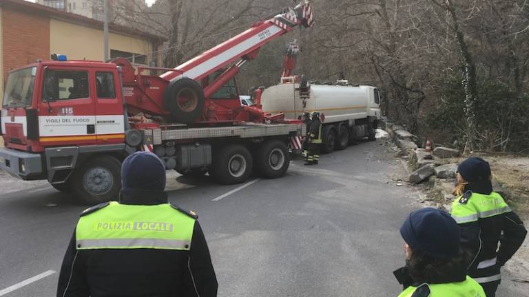 Po dopoldanski nesreči ponovno odprli ulico Valerio