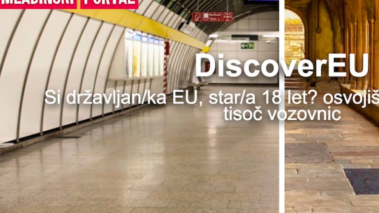 DiscoverEU - brezplačne vozovnice za 18-letnike!