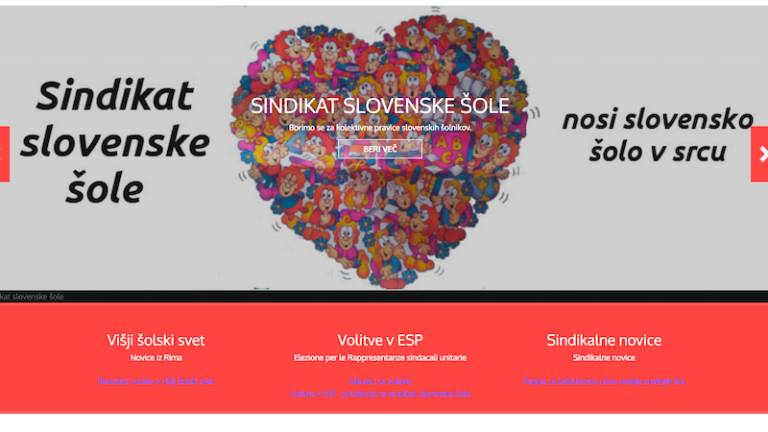 SS&Scaron; ima spletno stran