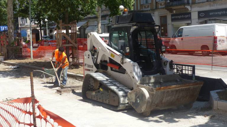 Korzo z začasnim tlakom