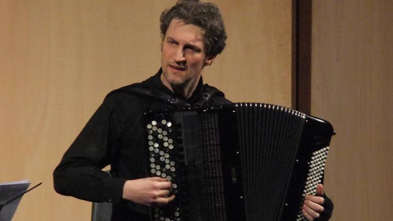 Harmonikar Corrado Rojac že drugič na univerzi Harvard