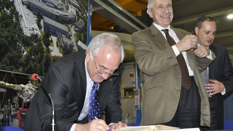 Sinhrotron povezan z lombardsko industrijo