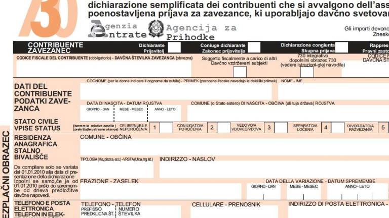 Davčne prijave v sloven&scaron;čini in po ugodnej&scaron;i ceni