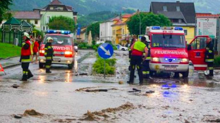 Močna neurja v Avstriji in Nemčiji
