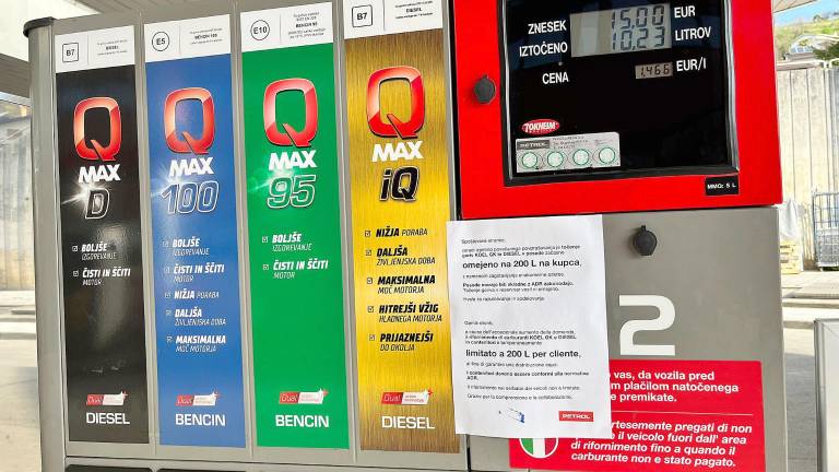V Sloveniji nič več omejitev pri točenju goriva