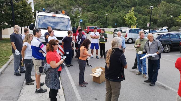 Odstranili so več kot 100 vreč odpadkov