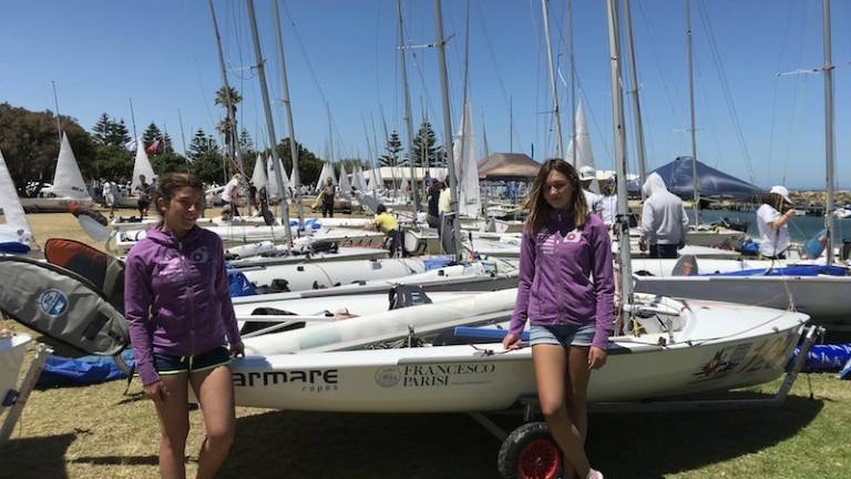 Jana Germani s pokalom, Sinigoi - Zuppin dosegli cilj