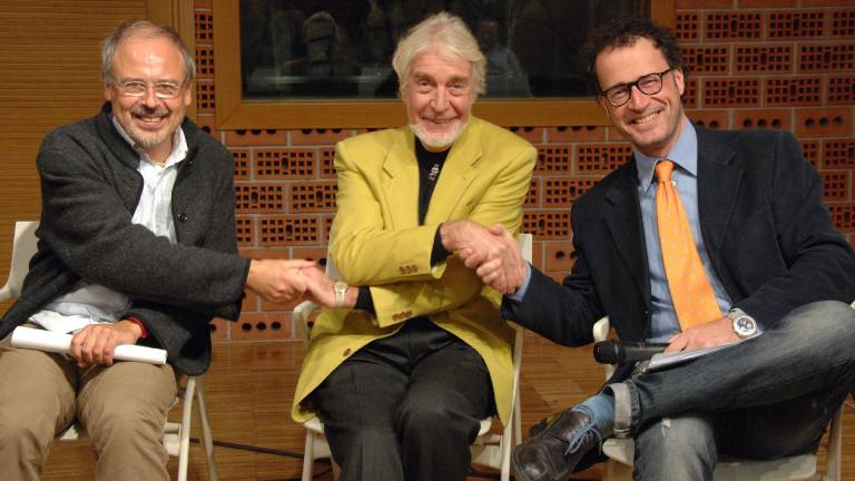 Glasbenik in slikar združena na razstavi in ekranu