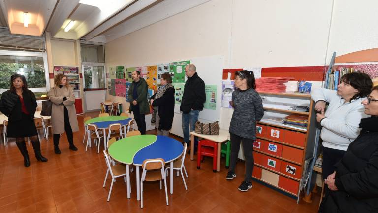 Bazovski malčki na suhem in toplem