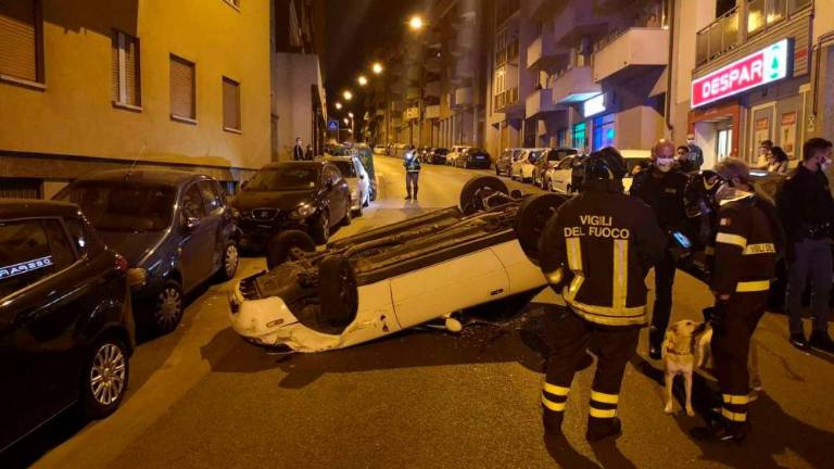 Po nesreči vpila na reševalce