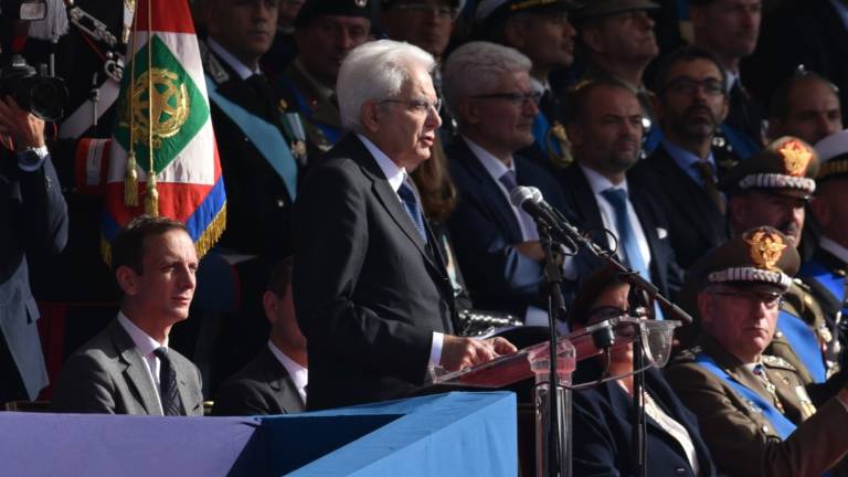Mattarella: Ne vojne, ampak sodelovanje med narodi