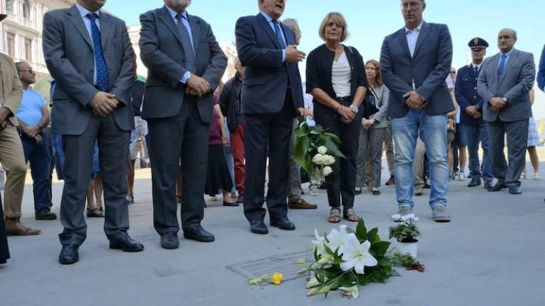 Trenutek razmisleka in spomina na Velikem trgu