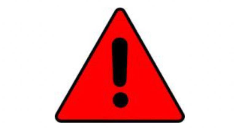 Opozorilo je zdaj rdeče, ogrožena so člove&scaron;ka življenja