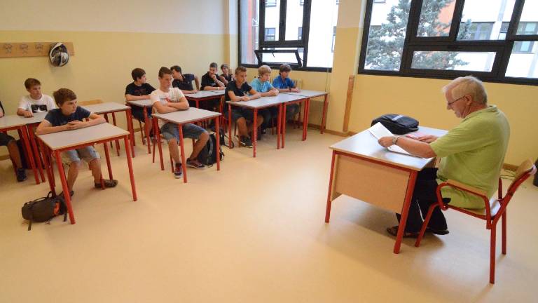 Trst: osip pri prehodu na vi&scaron;jo &scaron;olo